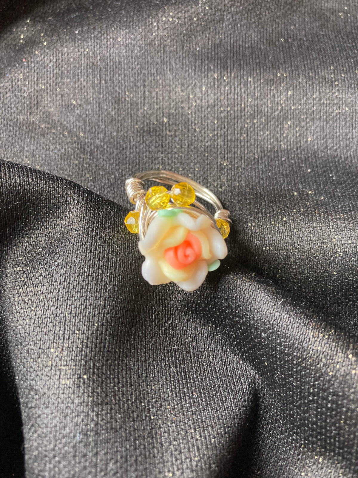 Bague à fleurs